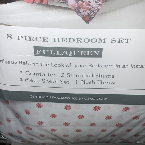 Rachel Ashwell Bedroom Queen Comforter Set,8-Piece - Picture 12 of 16